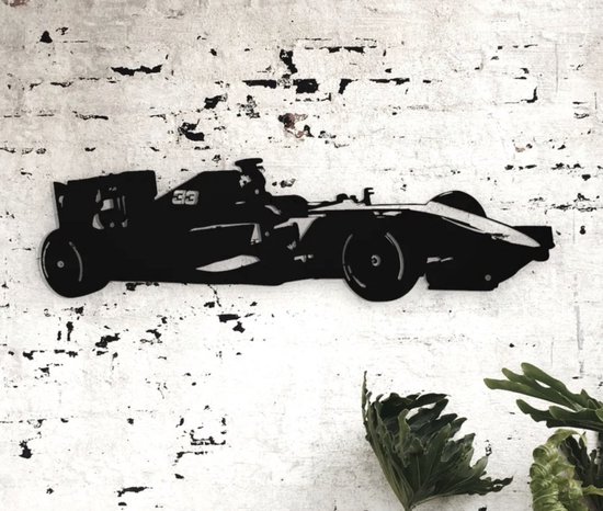 vlotter Brullen Ga naar het circuit Max Verstappen - Formule 1 - Wanddecoratie industrieel - Metaal - 75x20cm -  incl.... | bol.com