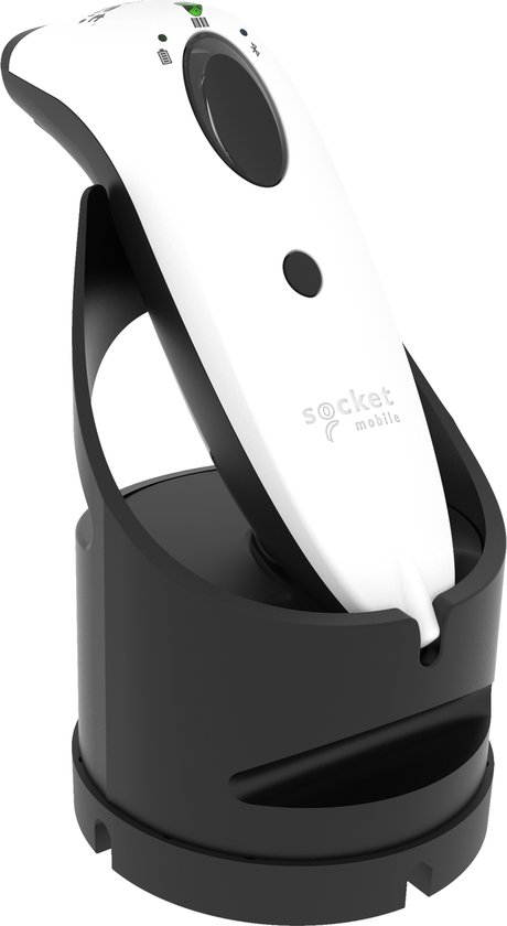 Socketscan S740, universele 1D/2D Barcode-Scanner - Wit, Zwart dockingstation
