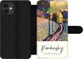 Bookcase Geschikt voor iPhone 11 telefoonhoesje - Winter landscape - Wassily Kandinsky - Met vakjes - Wallet case met magneetsluiting