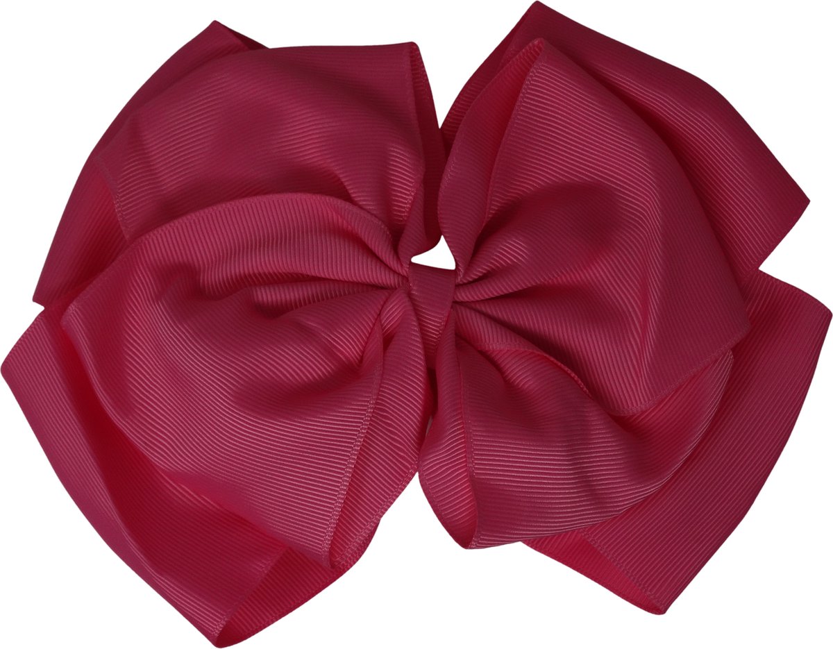 Jessidress® Grote Haar clips Meisjes Haar strik Haar clip Elegante Haarclips van 20 cm - Fushia