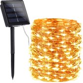 Solar verlichting 20 meter - warm wit - groene energie - zonne energie - led verlichting - Xd Xtreme - denk duurzaam - tuinverlichting - plantverlichting