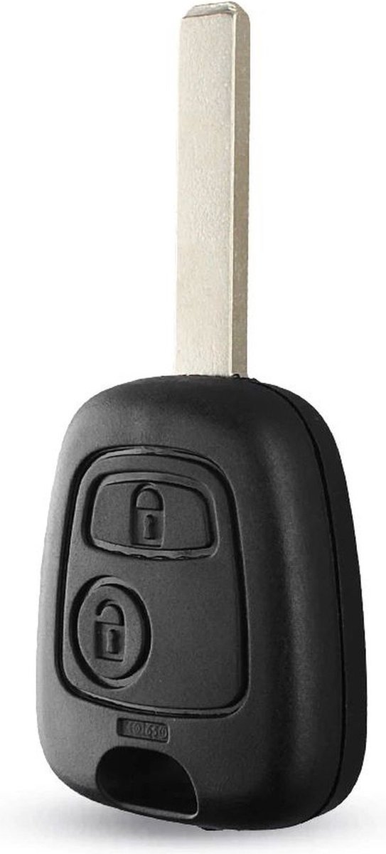 Clé de voiture 2 boutons lame de clé VA2 avec batterie Sony adaptée pour Toyota  Aygo /