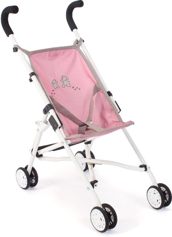 Bayer Chic 2000 Passeggino Per Bambole Mini Buggy Roma – Jeans Blue, Per Bambole Fino A 52 Cm