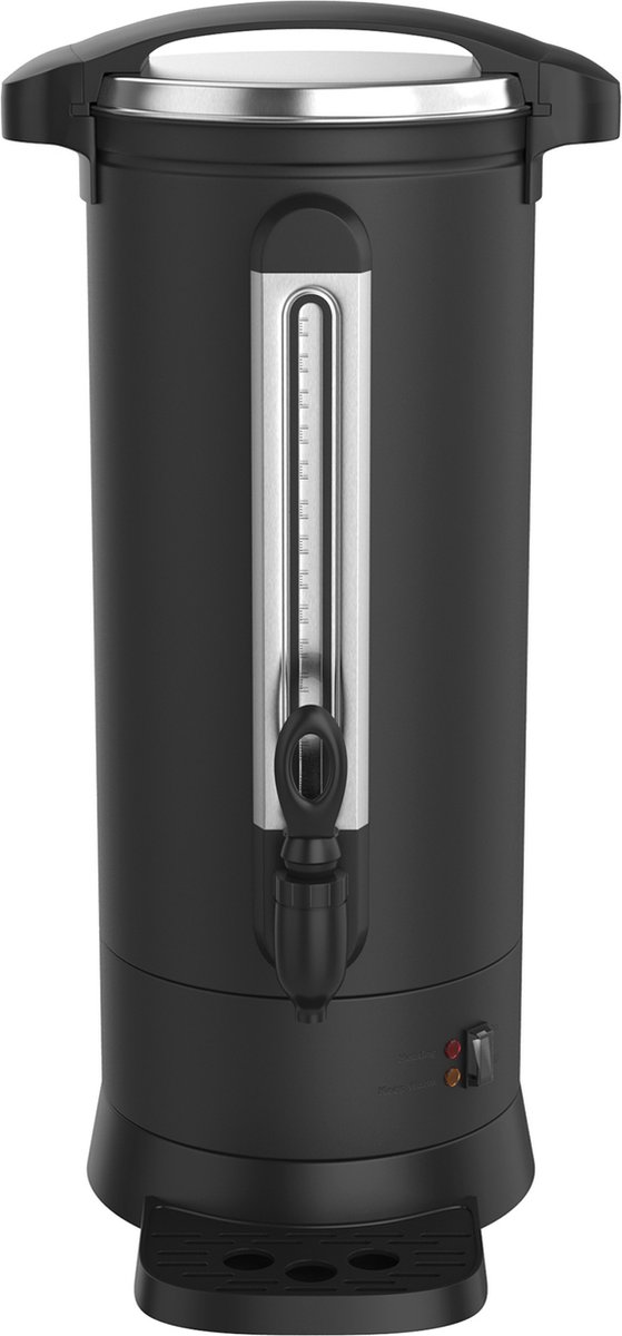 Koffie Percolator - 18 Liter - Zwart - Pro - Dubbelwandig - Promoline
