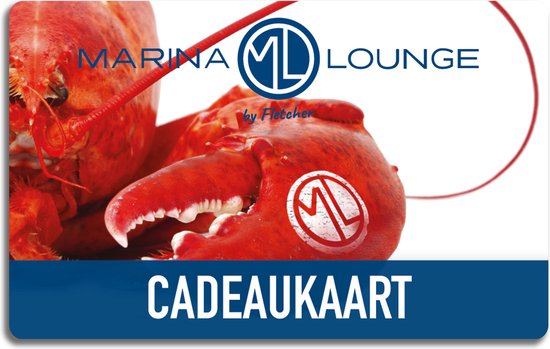 Restaurant Marina Lounge Cadeaukaart - 170 euro
