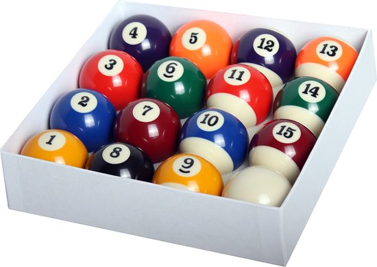 Foto: Poolballen set economy 57 2mm