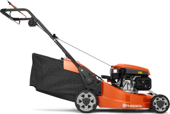 Husqvarna LC 247S benzinegrasmaaier - 2,2 kW motor, 47 cm maaibreedte, wielaandrijving, 55 liter opvangbak, centrale hoogteverstelling, robuust composiet chassis - ideaal voor middelgrote tot grote tuinen