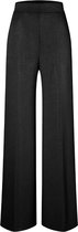 Ana Alcazar Trousers Wide Reach Compliant Broeken Dames - Zwart - Maat 42