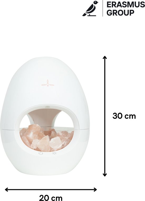 Erasmus Premium Aroma Diffuser Crystal Himalaya Zoutsteen 500 gram