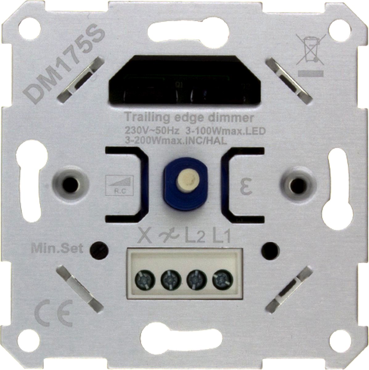LED dimmer - 3-200 Watt - Geschikt voor fase afsnijding - Universeel