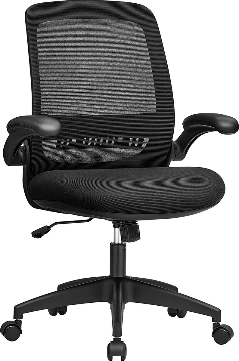 Computerstoel - Bureaustoel - Draaistoel - Wipfunctie - Netrugleuning