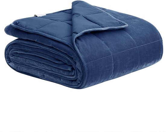 Sleepymoon Gewichtsdeken, therapiedeken, zware deken voor een betere slaap, voor angst- en stressvermindering, verzwaarde deken (astronauten, 100 x 150 cm - 4 kg