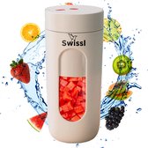 Swissl Blender To Go - Draadloze Smoothie Maker - Draagbare Mini Blender - Portable Juicer - Wit