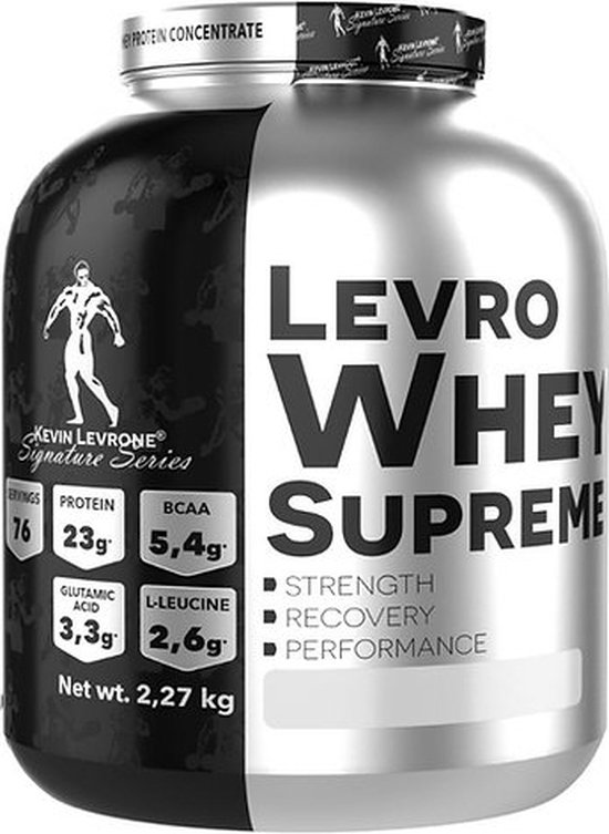 Kevin Levrone - Silve Line- Levro Whey Supreme - 2000g - Vanilla | bol.com