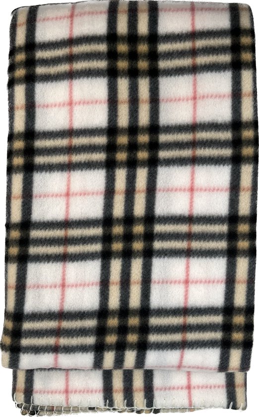 Zachtbeddengoed.nl Fleece deken - Plaid roestbruin - 150x200 cm - Voor op de bank