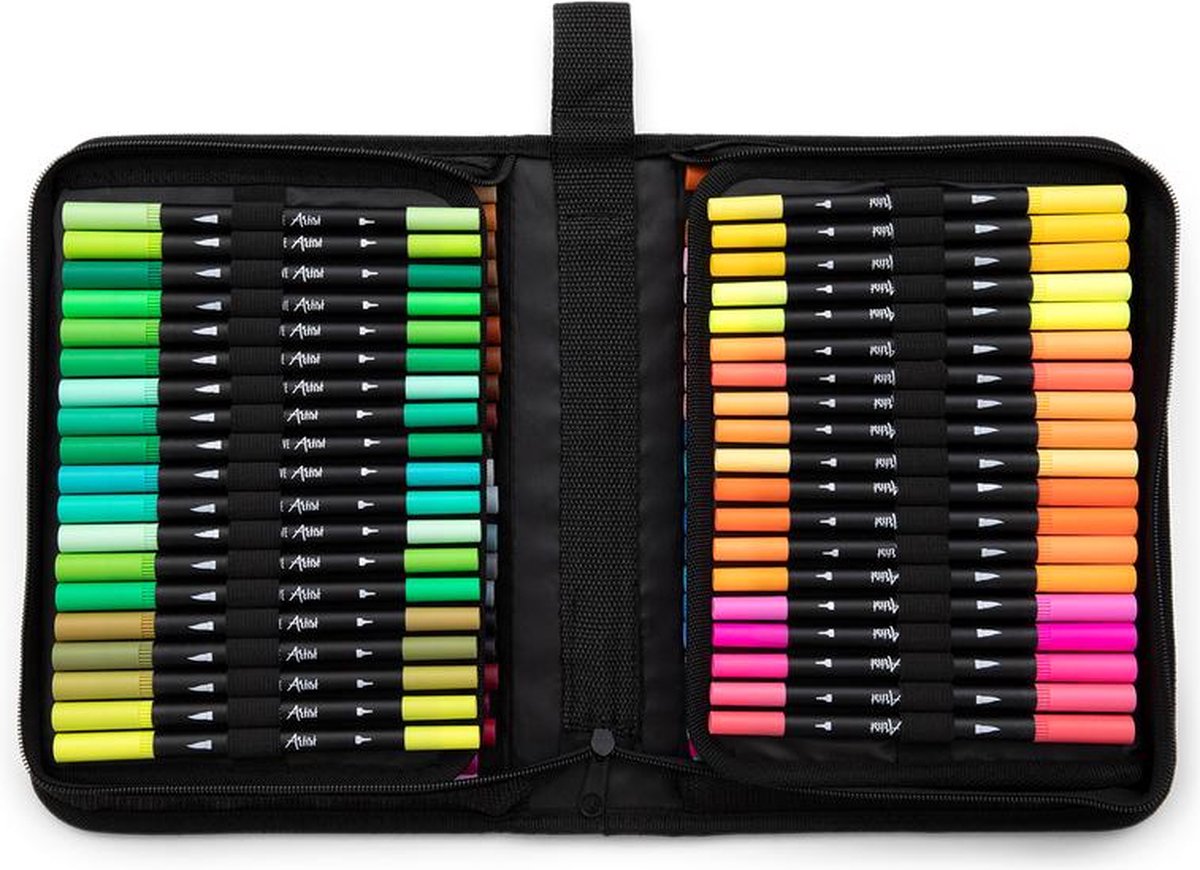 Twinmarkers in etui 120 stuks