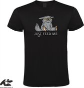 Klere-Zooi - Just Feed Me - Heren T-Shirt - XXL