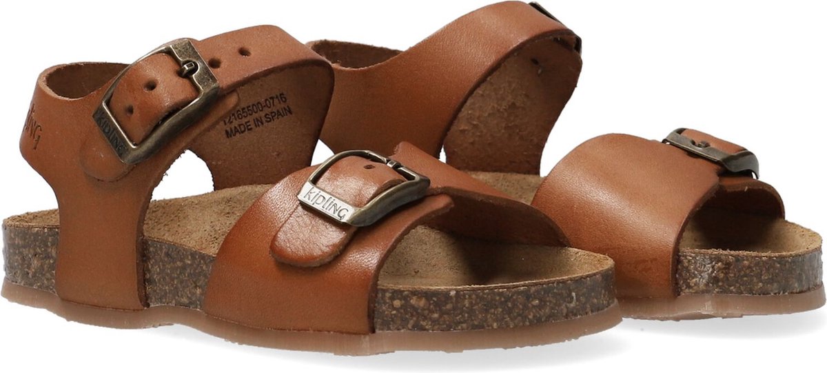 Kipling Easy 4 Sandalen - Meisjes - Cognac - Maat 25