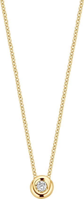 Blush Diamonds Dames Ketting Goud - Goud