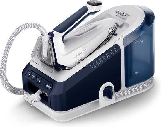 Braun CareStyle 7 Pro IS7282BL - Stoomgenerator - Marineblauw