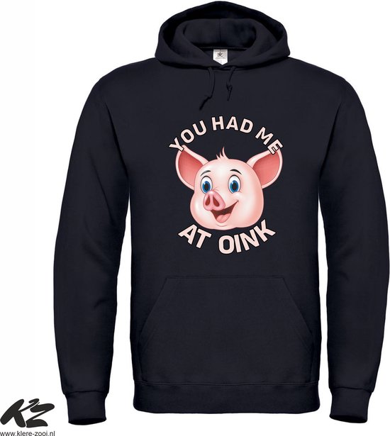 Klere-Zooi - You Had Me At Oink - Hoodie - 3XL
