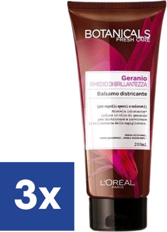 l'Oreal Botanicals Après-shampooing Fresh Care Color - 3 x 200 ml | bol