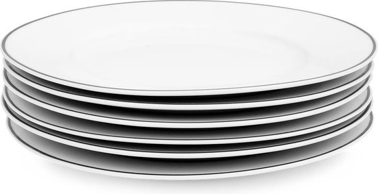 CreaTable, 20570, Serie Amelie Weiss, 18-teiliges Geschirrset für 6