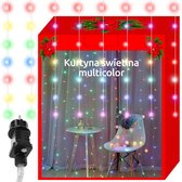 Ruhhy Lichtgordijn 300 LED Multicolor - Perfect voor Feestelijke Decoratie