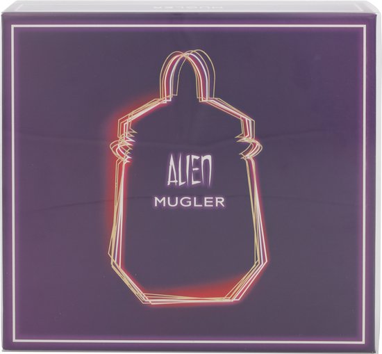 Thierry Mugler Alien Giftset - 30 ml refillable eau de parfum spray + 7 ml eau de parfum + 50 ml bodylotion - cadeauset voor dames - Thierry Mugler