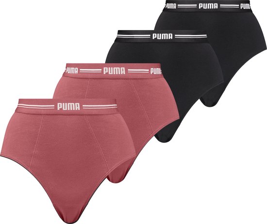 Puma High Rise Brief Dames Onderbroek 4 pack Maat M bol