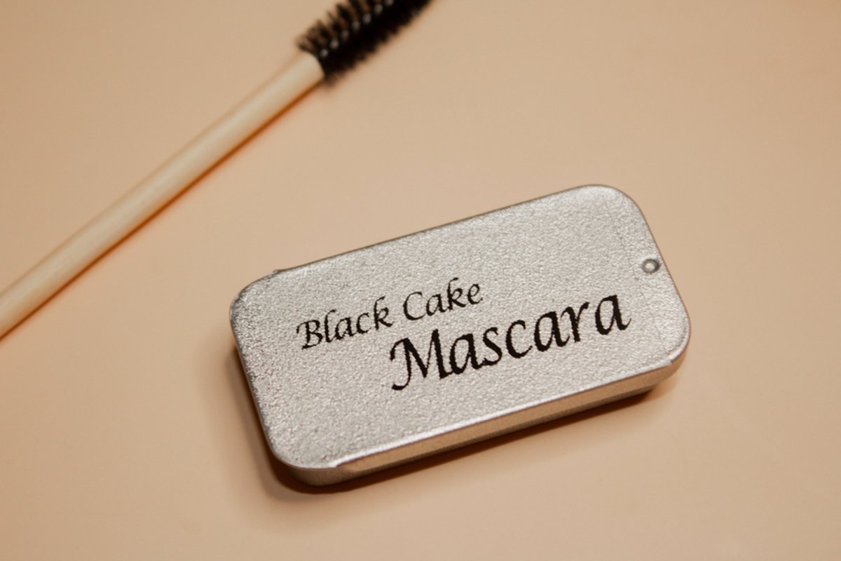 Cake Mascara Black - 100% Natural et holistique - Idéal pour les yeux  sensibles | bol