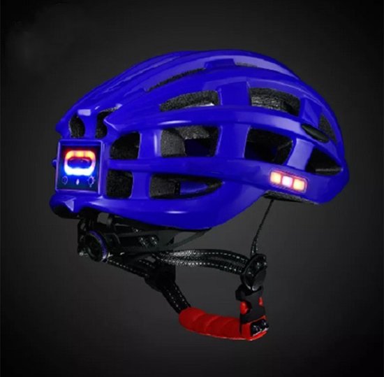 MTB helm met verlichting | E-bike | Pro Fietshelm met verlichting | Licht  van gewicht... | bol.com