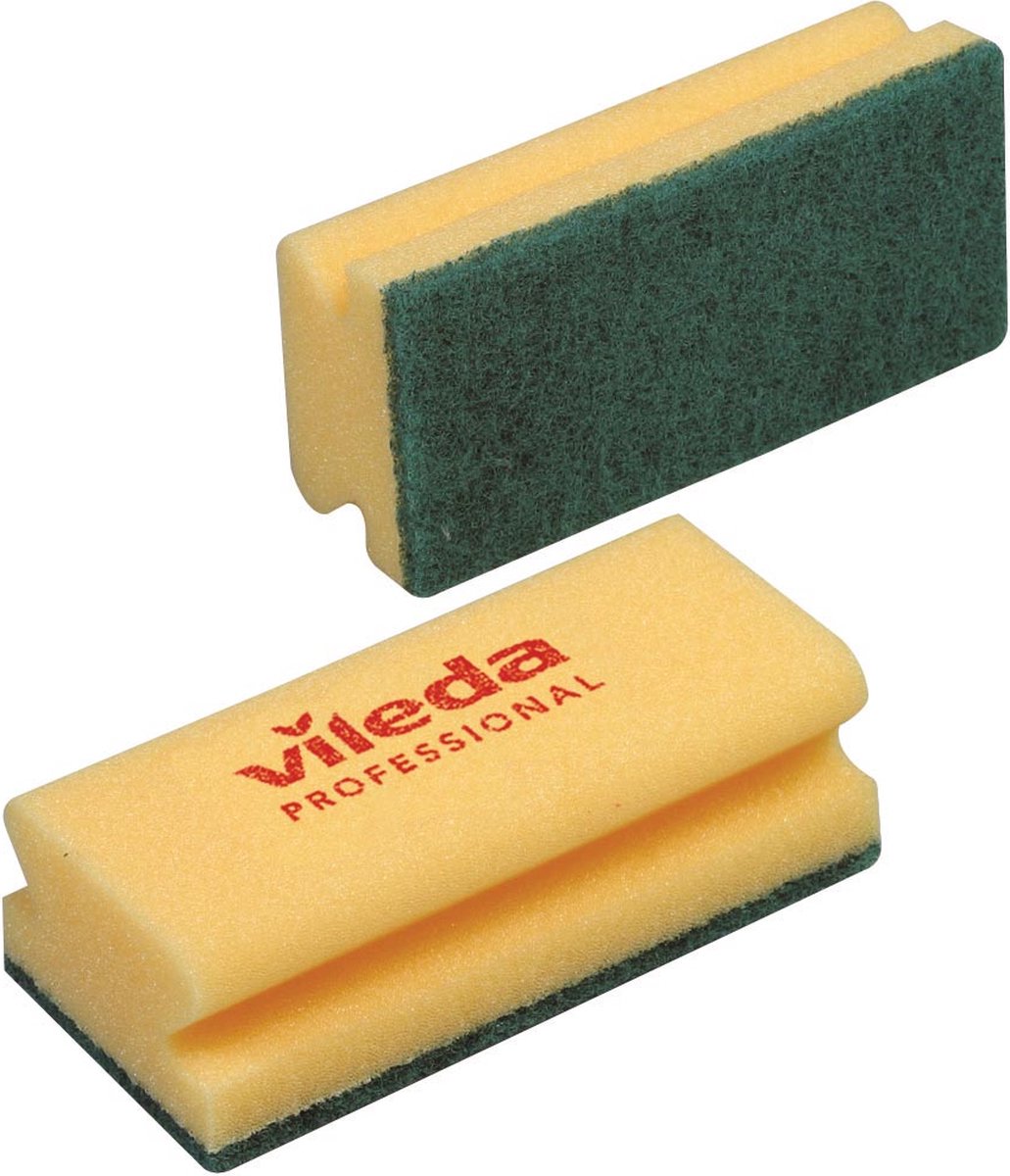 Goedkoopste Vileda schuurspons Glitzi pak van 10 stuks