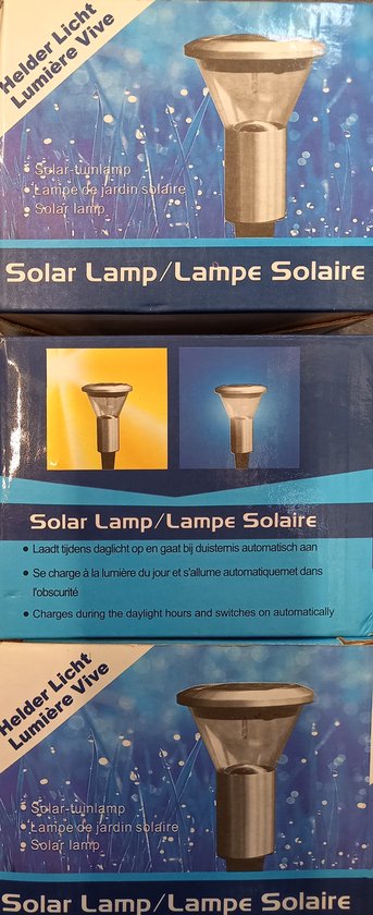 Solar Tuinlamp St. Tropez | Luxform | Zwart | Klassiek