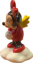 Disney Minnie Mouse - engel - Kerst speelfiguur - Taarttopper 7 cm -  Bullyland