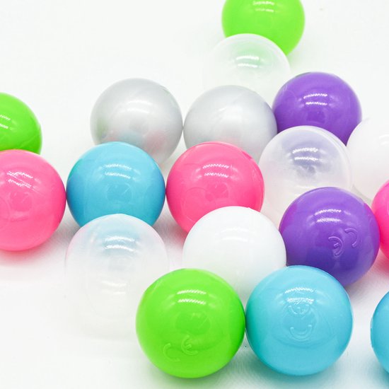 350 Kleurrijke Ballen voor Ballenbad - 5,5cm Ballenbak Ballen voor Kinderen - Baby Ballen Speelba... - LittleTom