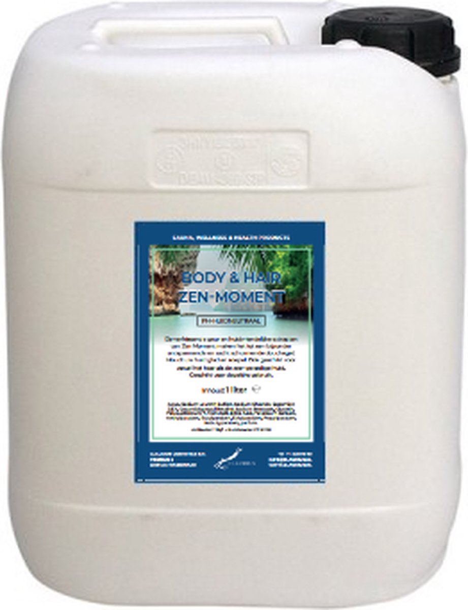 Goedkoopste Body & Hair Zen Moment - 10 Liter - 2 in 1 voor lichaam en haar.