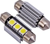 Dome - 41mm LED - CANBUS - 3SMD - 5050 - Per stuk - Wit