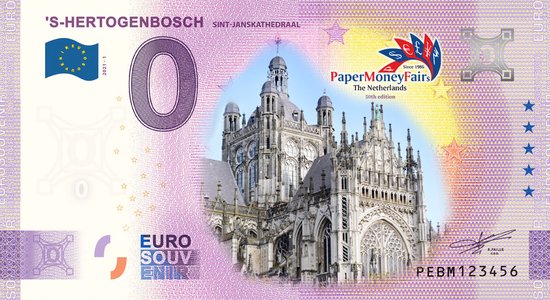 Afbeelding van het spel 0 Euro biljet 2021 - Sint-Janskathedraal KLEUR