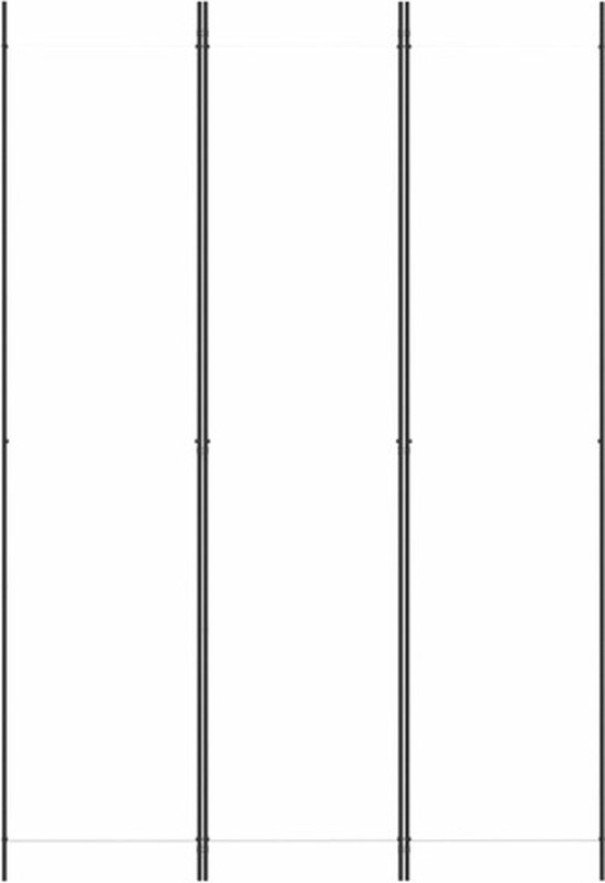 vidaXL Séparateur de pièce 3 panneaux 150x220 cm Blanc