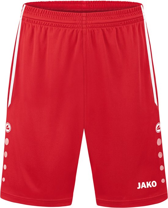 Jako - Short Allround - Rode Shorts Kids-128