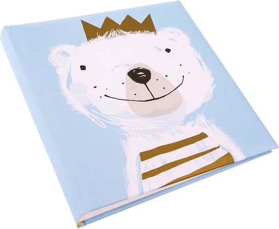GOLDBUCH GOL-24257 Album pour enfants FORTUNA BLUE comme livre photo, 25x25 cm
