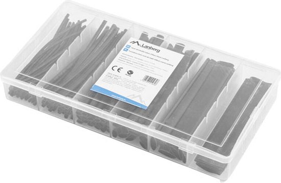 Assortiment krimpkousen met 8 maten voor kabels van 1 - 16 mm 220-delig