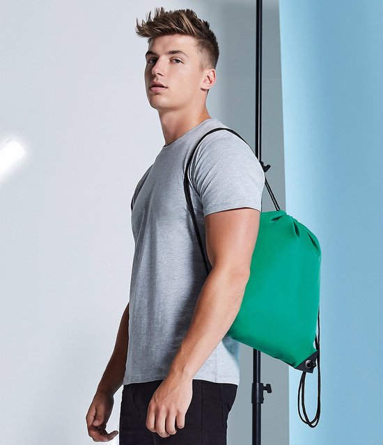 Bagbase Gymtas Met Rijgkoord 12 Liter - Kobalt