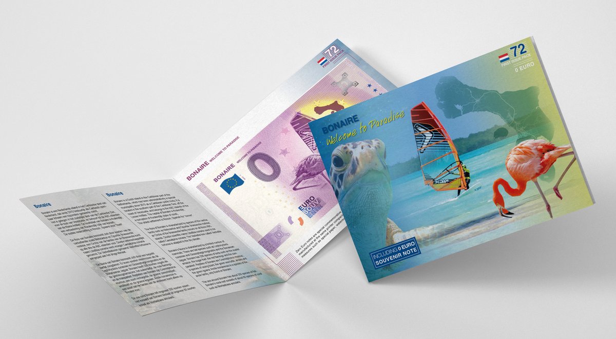 0 Euro biljet 2022 - Bonaire LIMITED EDITION nr. 72