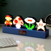 Paladone Nintendo Super Mario Bros Icons Lamp - Tafellamp - Bureaulamp - 30CM