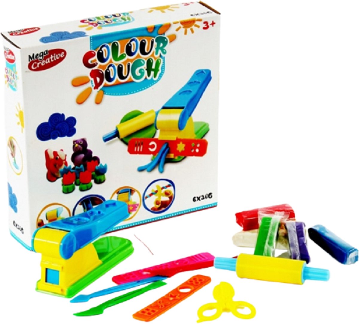 Klei Speel Set Pastapers met Vormpjes en Accessoires