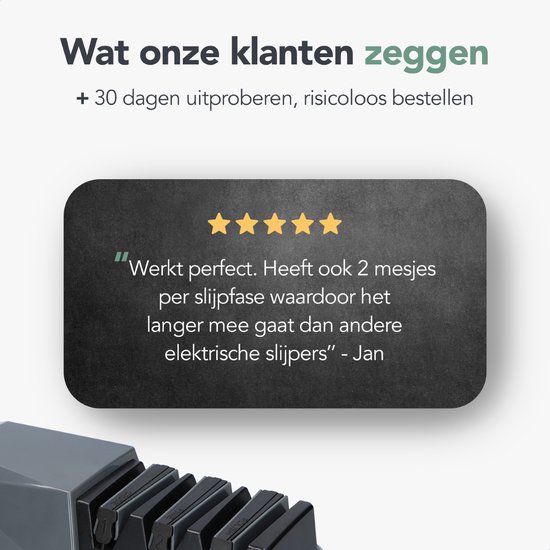 KBIBCK Elektrische messenslijper, 5-in-1 messenslijpsysteem, elektrische messenslijper met recht lemmet, professionele messenslijper voor grof slijpen en reparaties