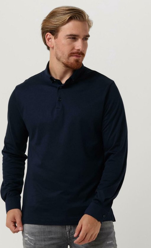 Desoto 97019 3 Polo s T shirts Heren Polo shirt Donkerblauw Maat S bol