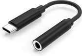 High Quality Digital USB-C naar 3.5mm AUX Audio Adapter met DAC - Zwart
